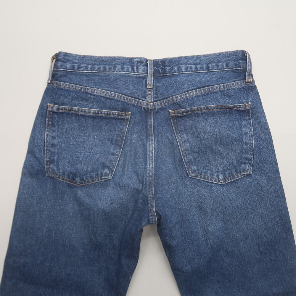 AGOLDE Parker Long Low Slung Vintage Straight Jeans in Placebo 27 - Picture 7 of 14